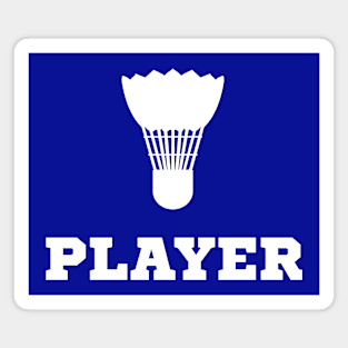 Badminton...player Magnet